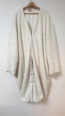 COCON COMMERZ PRIVATSACHEN TEDDY MANTEL BEIGE GR EG - Bild 1 von 4