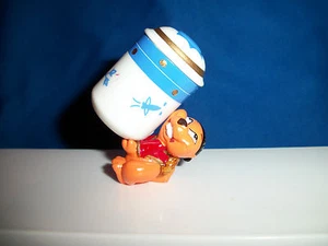 MING VASE KERAMIK Chinesische KERAMIK Mini Figur Cartoon BIBER Kinder Überraschung - Bild 1 von 4