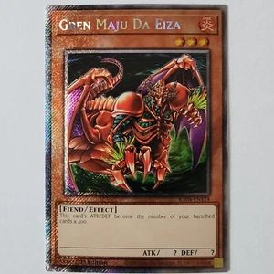 Green Maju Da Eiza - RA04-EN124 - Casi nuevo - Platino Secreto Raro - 1ª edición - Yugioh - Imagen 1 de 2