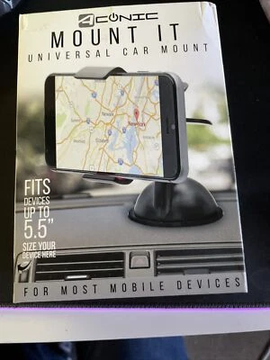 ACONIC  MOUNT IT UNIVERSAL CAR MOUNT Fits devices up to 5.5" - Image 1 of 2