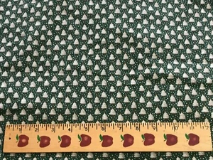 Trees on Green Quilting Cotton, Artistic Expressions Cotton 3.5 yards - Picture 1 of 3
