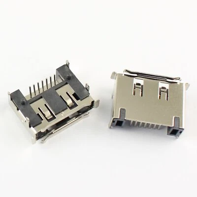 5Pcs E-SATA eSata 7 Pin Right Angle DIP Male Connector For Hard Drive HDD - Image 1 of 4
