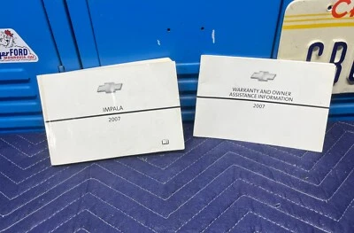 2007 Chevy Chevrolet Impala Owners Manual With Case OEM Free Shipping - Image 1 of 4