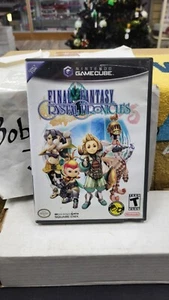 FINAL FANTASY CRYSTAL CHRONICLES NINTENDO GAMECUBE VIDEO GAME IN BOX NO MANUAL - Picture 1 of 5