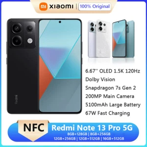 Global ROM Xiaomi Redmi Note 13 Pro 5G Snapdragon 7s Gen 2 200MP Camera 120Hz - Afbeelding 1 van 16