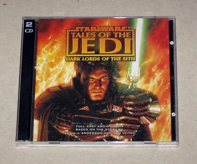*GOOD*TESTED* Star Wars Tales of the Jedi Dark Lords of the Sith Audiobook (2-CD - Image 1 of 4