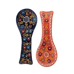 Elegant Ceramic Spoon Rest for Kitchen Counter & Stove Top - Large Spoon Hold... - Picture 1 of 8