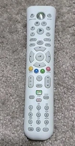 Microsoft Xbox 360 DVD White Remote Control FREE SHIPPING - Picture 1 of 7