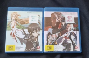 Sword Art Online-Aincrad Collection : Vol 1 and 2 Blu-Ray - Picture 1 of 2