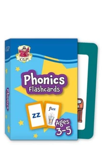 Phonics Flashcards for Ages 3-5 (CGP Reception Activity Books and Cards) by CGP - Picture 1 of 12