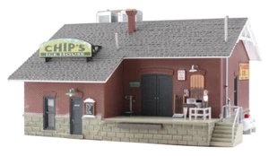 CHIP'S ICE HOUSE BUILT-&-READY-HO-SCALE BY WOODLAND SCENICS-COMPLETE & READY! - Picture 1 of 6