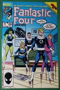 FANTASTIC FOUR #285 - 1985 Marvel Comics by John Byrne. Secret Wars II tie-in. - Picture 1 of 10
