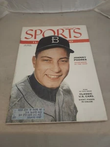 Sports Illustrated, Jan 2, 1956, Johnny Podres Brooklyn Dodgers Baseball - Picture 1 of 3