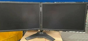 2 x HP ZR2440w 24" WideScreen 1920x1200 IPS LED-backlit LCD New Dual stand - Picture 1 of 2