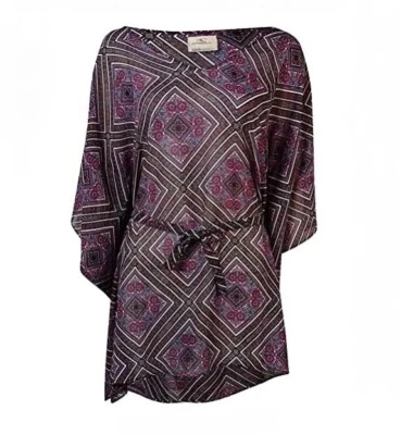 O'NEILL Women's Adela Cover Up Dress, Black / Multi, Size XS/S - MSRP $48 NWT - Image 1 of 2