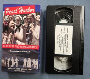 PEARL HARBOR SURPRISE AND REMEMBRANCE NARRATED BY JASON ROBARDS VHS TAPE 1991 - Picture 1 of 2