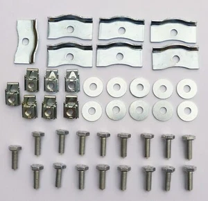 Triumph TR2 TR3 TR4 TR6, & Spitfire Gearbox Tunnel / Cover Fixing Kit 713569FK - Picture 1 of 1