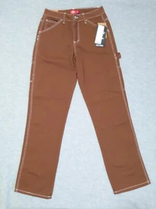Dickies Urban Outfitters Carpenter Junior Relaxed Hose Größe 3 braun 26x32 - Bild 1 von 7