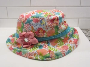 Disney Store The Little Mermaid Ariel Swim Sun Hat Bucket UPF 50+ XS/S sizes 3-6 - Picture 1 of 4