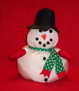 Hallmark Holiday Snowman Puffalump - Picture 1 of 3
