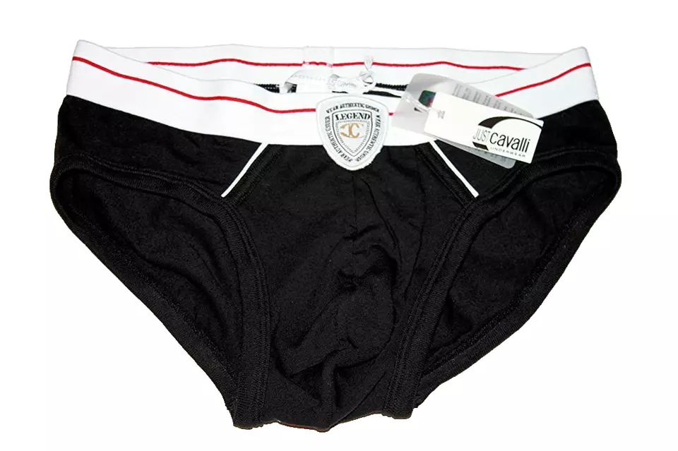 JUST CAVALLI por Roberto Cavalli ROPA INTERIOR Calzoncillos NEGRO Parche Leyenda (XS) Foto 1 de 1