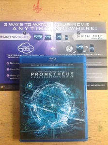 Prometheus 3D(Blu-ray,2012,3-Disc,Collector's Edition 3D) Authentic US - Picture 1 of 5