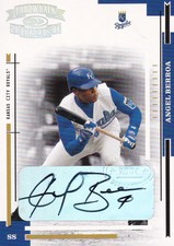 Angel Berroa 2004 Throwback Threads Signature Marks 02/25 Kansas City Royals
