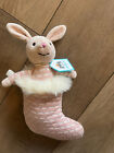 JellyCat pink Shimmer Stocking Bunny