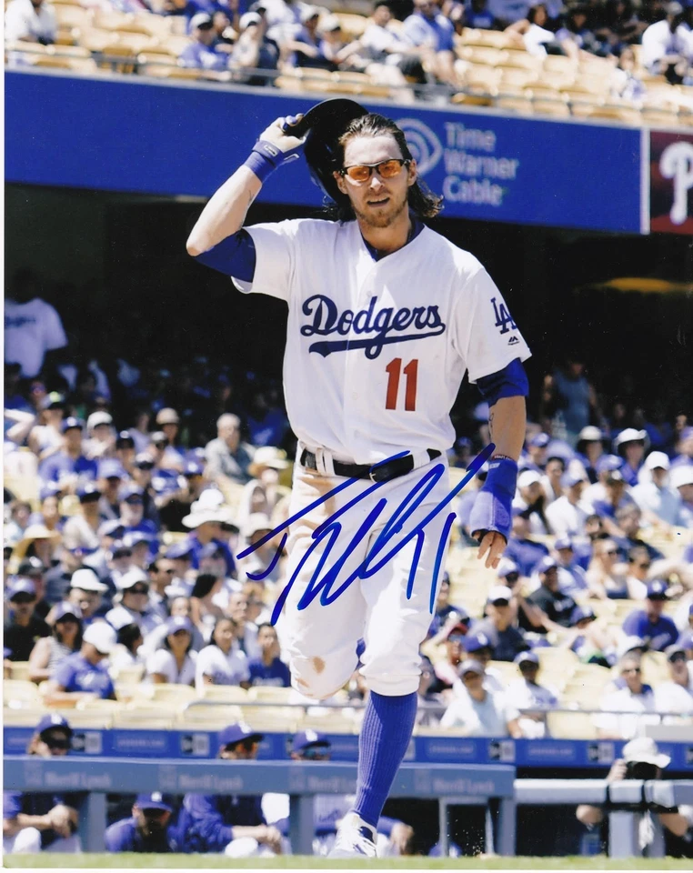 JOSH REDDICK LOS ANGELES DODGERS ACCIÓN FIRMADO 8x10 Foto 1 de 1