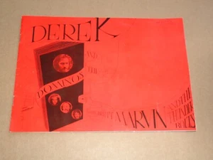 Derek & Dominos 1970 UK Tour Programme (Brett Marvin & Thunderbolts) - Picture 1 of 1