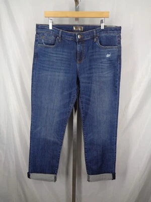 Kut from the Kloth Catherine Boyfriend Jeans Size 14 New - Image 1 of 4