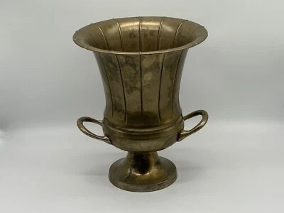 Amphore Vase Copa Medici Metall Messing Vintage Sektkühler Weinkühler antik - Bild 1 von 3