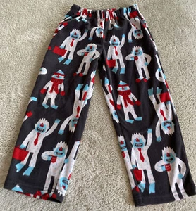 Carters Boys Gris Abominable Muñeco de Nieve Corbata Roja Taza de Café Lance Pijama Pantalones 5 - Imagen 1 de 6