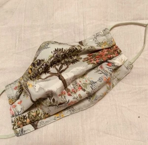 Unicorns In Forest Face mask Multi cotton hand made Sweet Gift Idea NWT - Picture 1 of 2