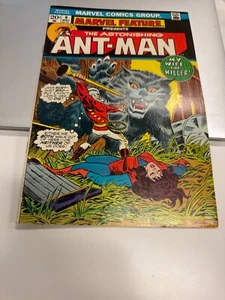 CARACTERÍSTICA MARVEL #9 con Ant-Man (1973) - 8.0 MUY BIEN (MARVEL) - Imagen 1 de 5
