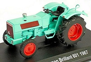 HANOMAG Brillant 601 - 1967 Rimorchiatore Trattore Turchese Scatola PC 1:43 - Foto 1 di 2