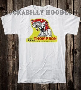 Hot Rod Tee T Shirt Drag Race Racing Speed Shop Thompson Tire Company - Picture 1 of 9