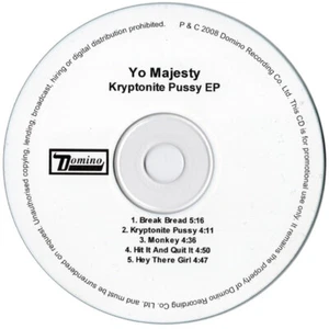 Yo Majesty Kryptonite Pussy EP CDr EP Promo 2008 UK Garage NM Generic CD Single - Picture 1 of 1