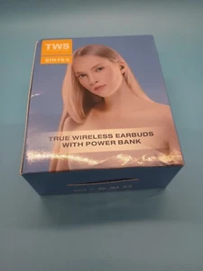 Bluetooth Earbuds Smart Touch Wireless Headset With Power Bank Easy Pair TWSV5.3 - Picture 1 of 3