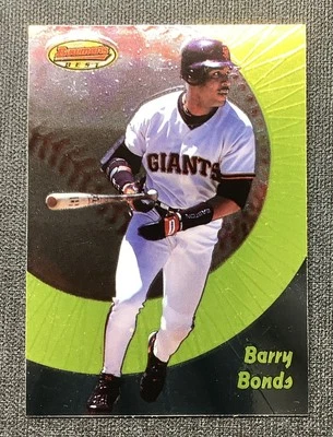 1998 Bowman's Best BARRY BONDS #3 🔥 Baseball Card San Francisco Giants - Image 1 of 3