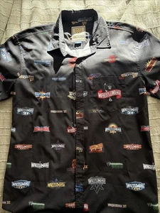 NWT RSVLTS x WWE 2020 Exclusive Shirt "Wrestlemania" KUNUFLEX -MENS Large - Picture 1 of 2