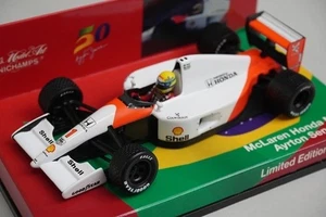 1:43 MINICHAMPS 413910001 McLaren Honda MP4/6 1991 #1 model car - Picture 1 of 6