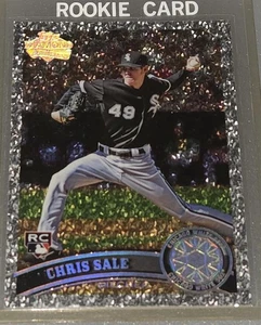 2011 Topps Chris Sale Diamond Anniversary Parallel #65 Rookie RC Atlanta Braves - Picture 1 of 2