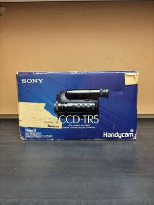 Videocámara Sony Handycam CCD-TR5 Video 8 Cinta De Colección Con Caja Y Accesorios Foto 1 de 4