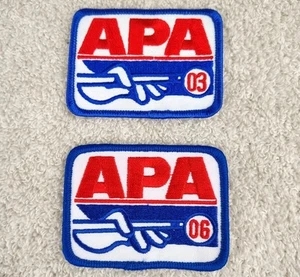 APA American Pool Association Member Patch Set 03 06 Embroidered Logo Classic - Picture 1 of 4