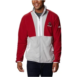 Giacca pile leggera Columbia Alabama Crimson Tide full zip taglia small nuova - Foto 1 di 5