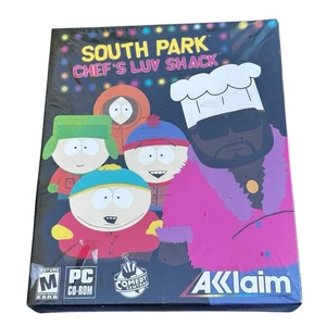 SOUTH PARK: CHEF’S LUV SHACK (1999) PC Game CD-ROM Windows 95/98 M SEALED New! - Picture 1 of 9