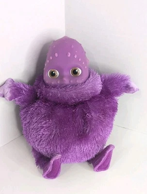 Vintage 2004 Boohbah Zumbah Roxo 12” Brinquedo de Pelúcia Sons Bobos Falar Funcionando Raro - Imagem 1 de 4