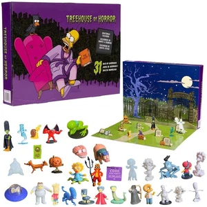 2025 Jakks Pacific Simpsons treehouse of horror Advent Calendar-NEW SEALED - Picture 1 of 10