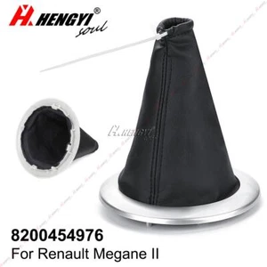 PER RENAULT MEGANE MK II 2002-2016 SET TELAIO E CUFFIA LEVA CAMBIO POMELLO - Imagen 1 de 6